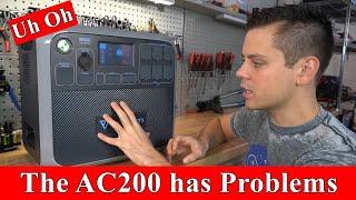 New Issues are Plaguing the Bluetti AC200