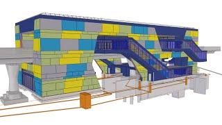 Tekla BIM Awards France 2020 : GUILLERM - Station Beaulieu