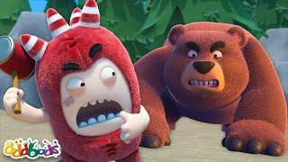 Bearly A Friend | 1 Hour Oddbods Full Episodes | Funny Cartoons for Kids