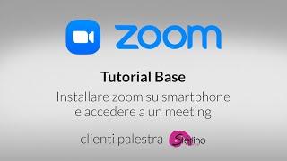 Tutorial di base - Zoom meeting in Italiano