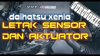 Letak Sensor dan Aktuator EFI - Xenia