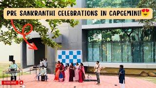 Pre #sankranthi Celebrations in #capgemini | #2024 | #hyderabad | #softwareengineer | #youtuber