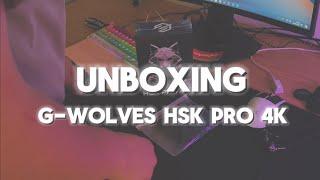 Unboxing G-Wolves HSK PRO 4K – The Ultimate Pink Gaming Mouse! 