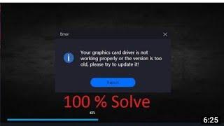 smartgaga graphic card card is not working properly, graphic card update error fixed || no bug |
