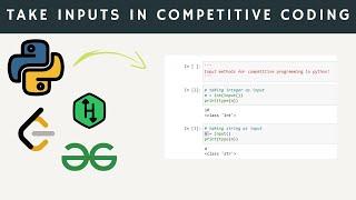 Input methods for competitive programming in Python