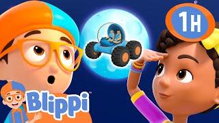 To Outer Space! | Blippi and Meekah Best Friend Adventures | Educational Videos for Kids