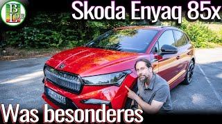 Skoda Enyaq 85x - Platz, Fahren, Assistenzsysteme, Autobahn, Höchstgeschwindigkeit