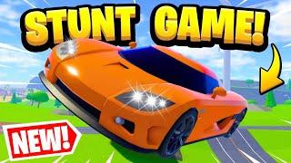 Crazy NEW Car Stunt Game On ROBLOX!