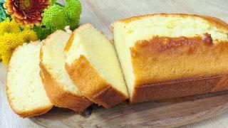 The Best Vanilla Cake Recipe! You Will Make This Cake Every Day! Butter Cake - Cake in 5 Minutes