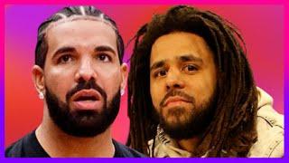 DRAKE REACTS TO RUMORS THAT HIM & J COLE ARE ENEMIES