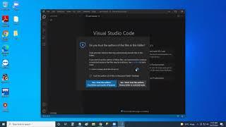 How to show alert box  JavaScript in Visual Studio Code