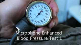 Audio Enhanced Blood Pressure
