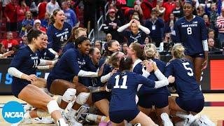 4th set comeback, full 5th set from Penn State-Nebraska NCAA volleyball semifinals