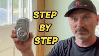 How To Install A Schlage Electronic Deadbolt