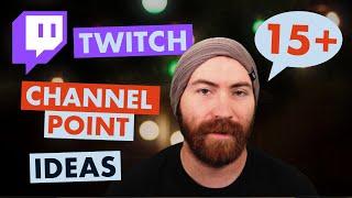 15+ Twitch Channel Point Ideas