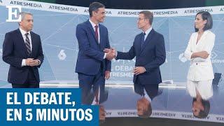 DEBATE 23J | Los mejores momentos del cara a cara entre Sánchez y Feijóo | EL PAÍS