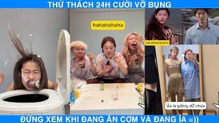 Tổng Hợp Thử Thách 24 Giờ Cười Vỡ Bụng | Tập 8 Siêu Nhí Nhảnh.