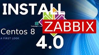 How To Install Zabbix 4.0 On CentOS 8 Server