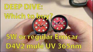 Deep Dive: 3W or 5W D4V2 UV mule