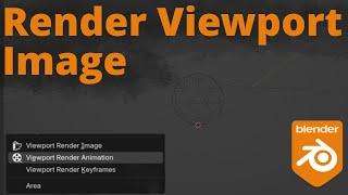 Blender - Render Viewport Animation & Image