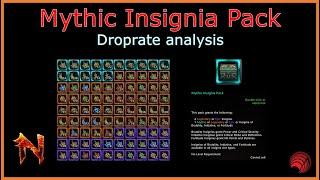Neverwinter: Mythic Insignia Pack drop rates!