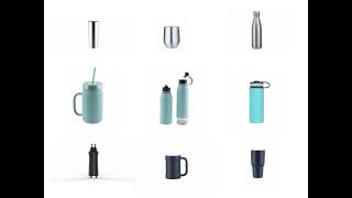 How are vacuum insulated thermos, mugs and tumblers manufactured?