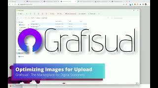 How to optimize your images for uploading on to Grafisual - the digital marketplace