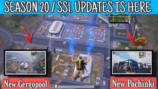 Season 20 Gameplay is Here | SS1 Pubg Mobile | New Gergopool | New Pochinki | NEW DROP WEAPON