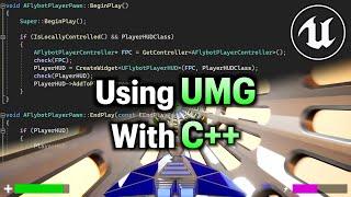 UMG Widgets with C++ in Unreal Engine 5