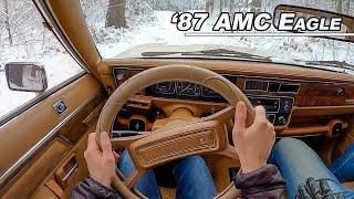 1987 AMC Eagle 4X4 Snow Drive (POV) - Radwood Ready Straight 6 Sedan