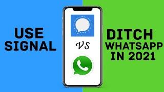 Signal App vs Whatsapp | It Has BETTER FEATURES Than Telegram & Whatsapp