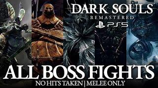 Dark Souls 1 - All Boss Fights & All Endings (No Damage)