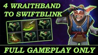4 Wraithband to Swift Blink - Full Gameplay Meepo #89