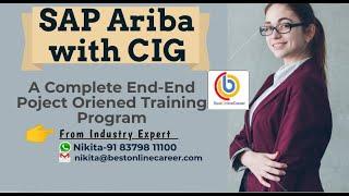 SAP ARIBA with CIG Demo | SAP Ariba Tutorial | SAP Ariba Online Training | Upstream | Downstream