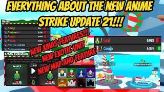 Everything about the new Anime Strike Update 21!!! - New Xmas Features and New Exotic Unit!!!