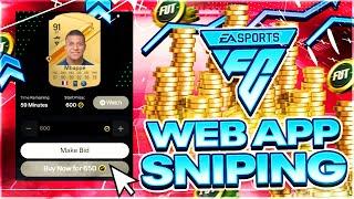 EAFC 24 HOW TO SNIPE *FAST* ON THE WEB APP (EAFC HOW TO SNIPE)