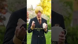 Sanji makes Choccy Milk #anime #onepiece #sanji #nami #yamato #zoro