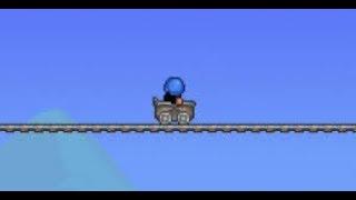 A short rollercoaster - Terraria