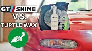 Impressive Results! Turtle Wax Ceramic V.S. GT Shine