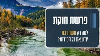 פרשת חוקת | הסוד הנפלא של הפרה האדומה שכל כך רלוונטי לתקופה שלנו 