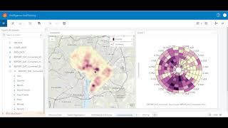 ArcGIS Insights - ILP - Kernel Density Estimation & Data Clock