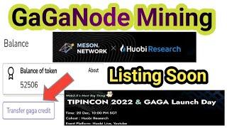 GaGaNode Meson Network Mining platform || Big earning 2023 boos Listing Soon @iJahangirOfficial