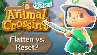 Should you Flatten or Reset your Animal Crossing New Horizons Island?