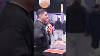 Coin Flip Gone Wrong For Jordan 4 Retro At Sneaker Con! #foryou #ytshorts #trending #funny #comedy