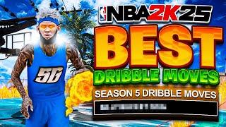 FASTEST DRIBBLE MOVES & COMBOS in NBA 2K25! DRIBBLE TUTORIAL w/HANDCAM! BEST DRIBBLE MOVES in 2K25!