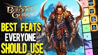 Totally Get These Best Feats! Baldur's Gate 3 Top 10 Best Feats For Every Type (BG3 Tips & Tricks)