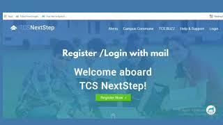 TCS Ninja Hiring for batch 2022| Step-by-step registration process explanation for TCS Test