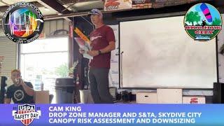 Canopy Risk Assessment and Downsizing Briefing Skydive City Safety Day 2022 HD 1080p USPA