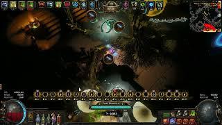 Path of exile 3 21 Elemental Explode totem   Pathfinder   Blight Ravaged Map