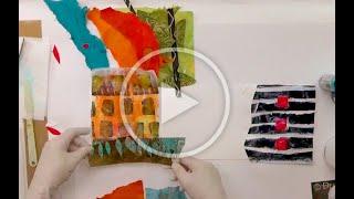 Mixed Media Collage Tutorial - Mixed Media Techniques